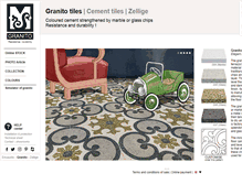 Tablet Screenshot of granito-tiles.com